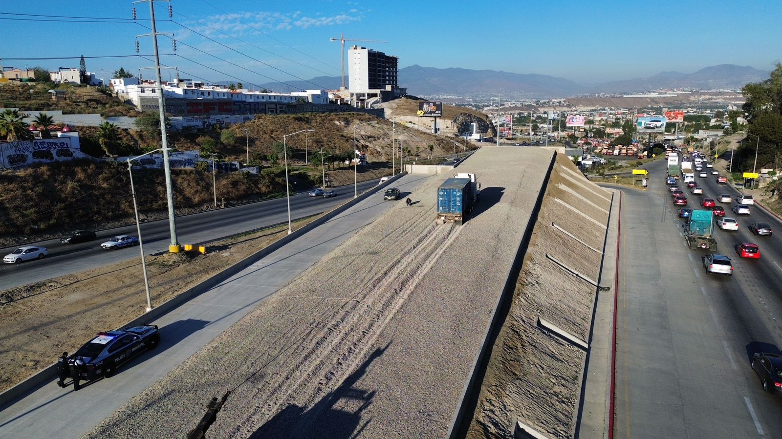 No existe otro proyecto vial como este en la zona urbana de Tijuana IFOTO: Border Zoom