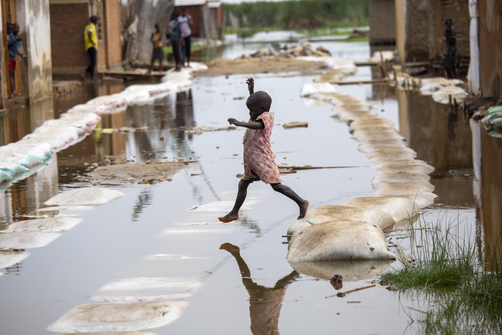 Niñas y niños en riesgo por el cambio climático: Unicef