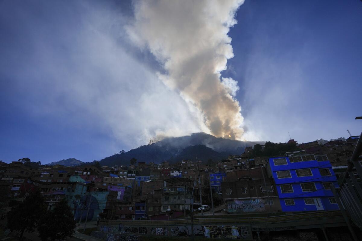 Se declara Colombia en desastre por incendios
