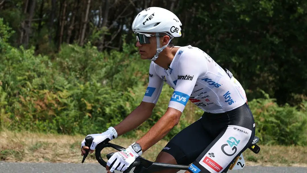 Isaac del Toro sigue firme en el Top 10 del Tour de Francia