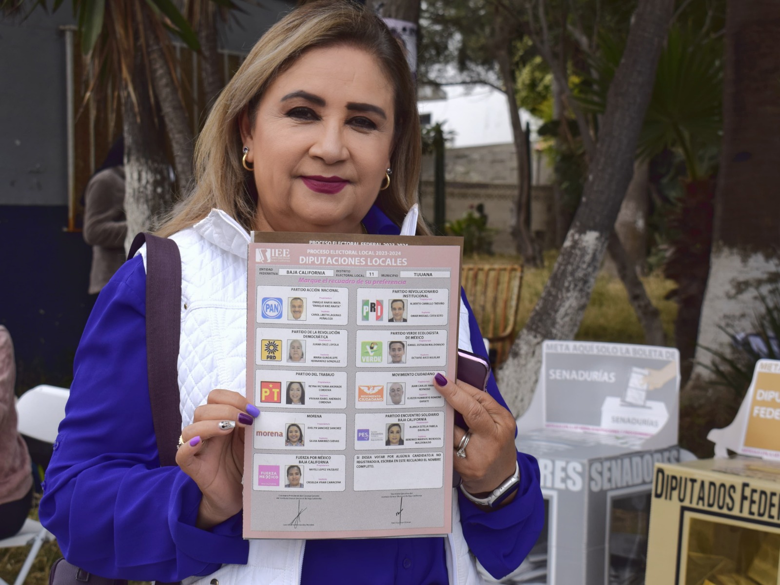 Emite Blanca Fabela voto ciudadano