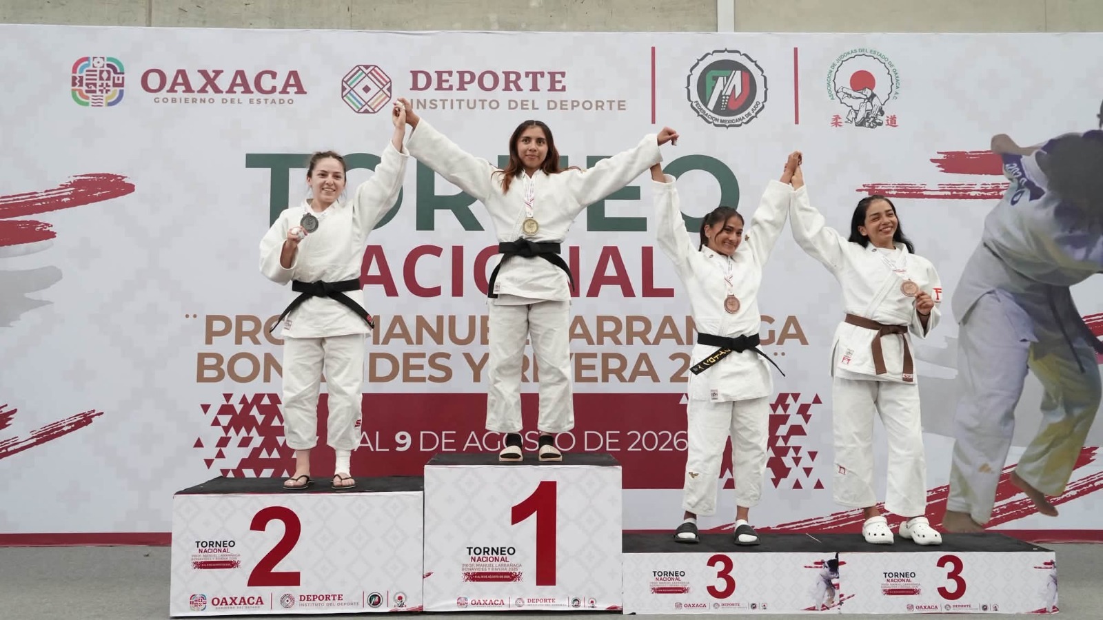 Baja California conquista 10 medallas en Nacional de Judo