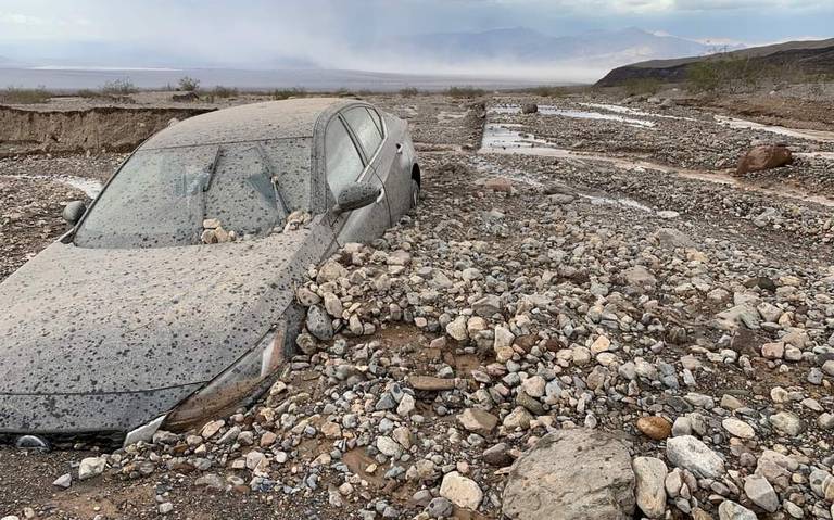 Extraordinaria inundación en Valle de la Muerte