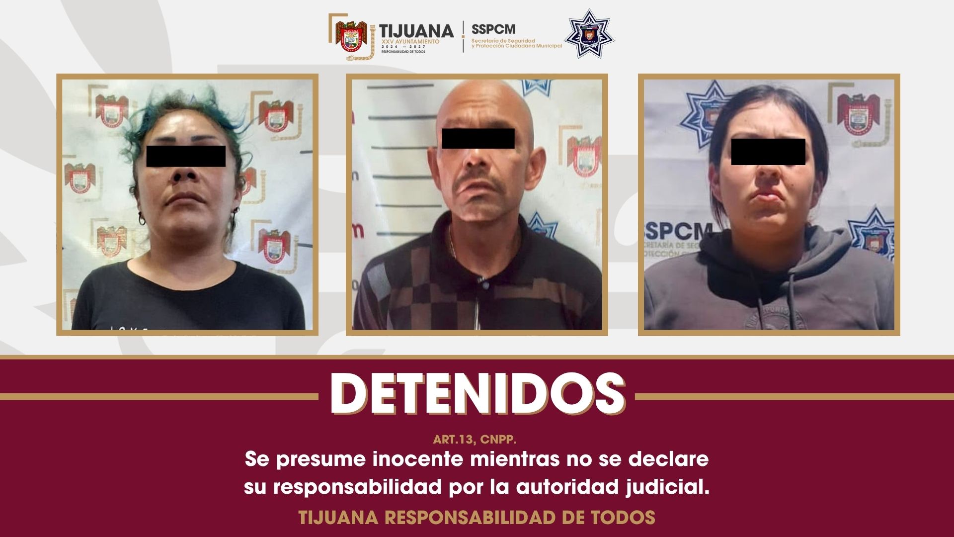 Caen tres por presunto narcomenudeo; investigan si vehículo está ligado al abandono de restos humanos