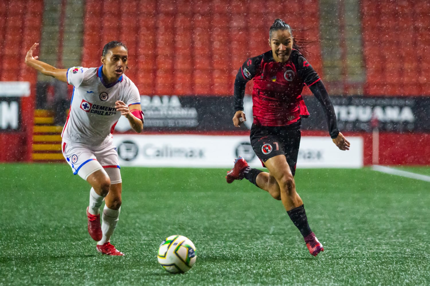 Con la presencia del Dios Tláloc, Xolos Femenil empata en casa