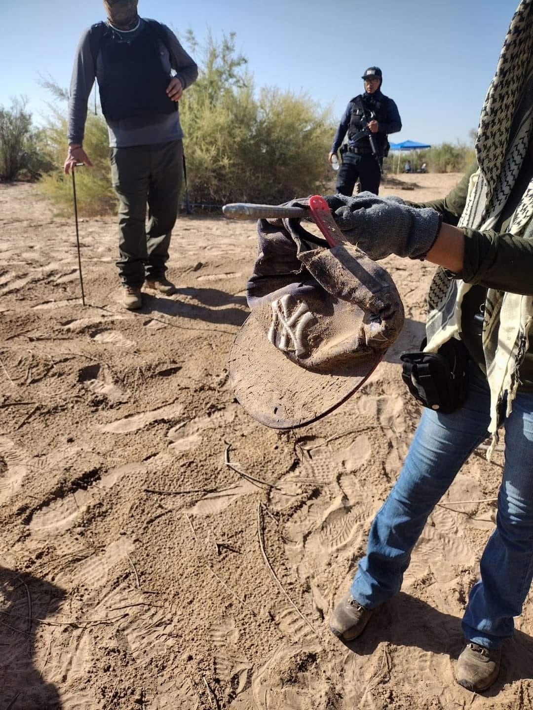 Localizan un nuevo cuerpo en rancho a las afueras de Mexicali