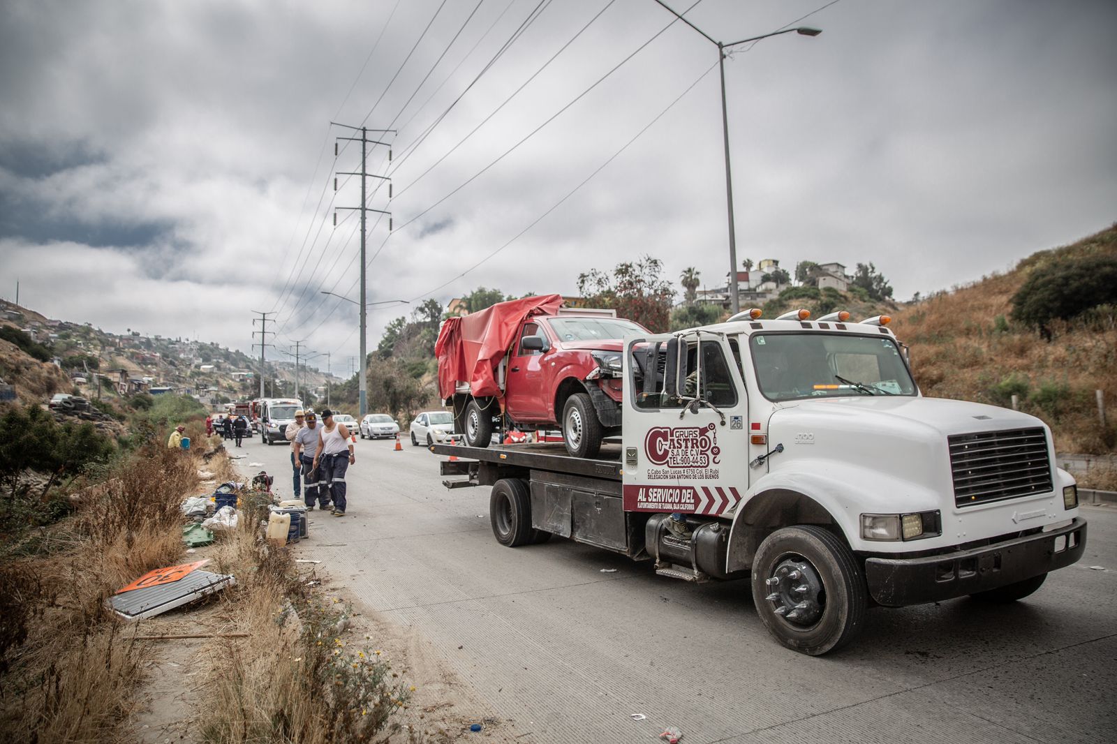 [VIDEO DEL ACCIDENTE] Deja accidente vehicular a cuatro personas heridas: Tijuana