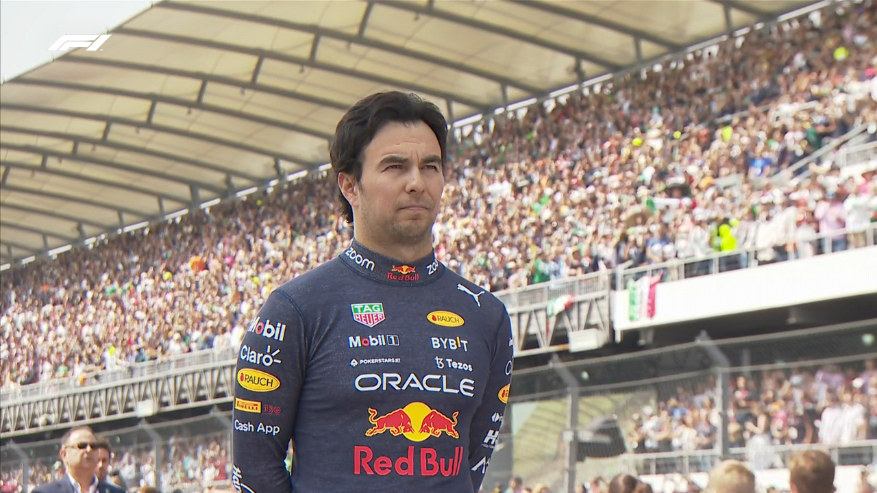 Checo Pérez repitió en el podio del GP de México