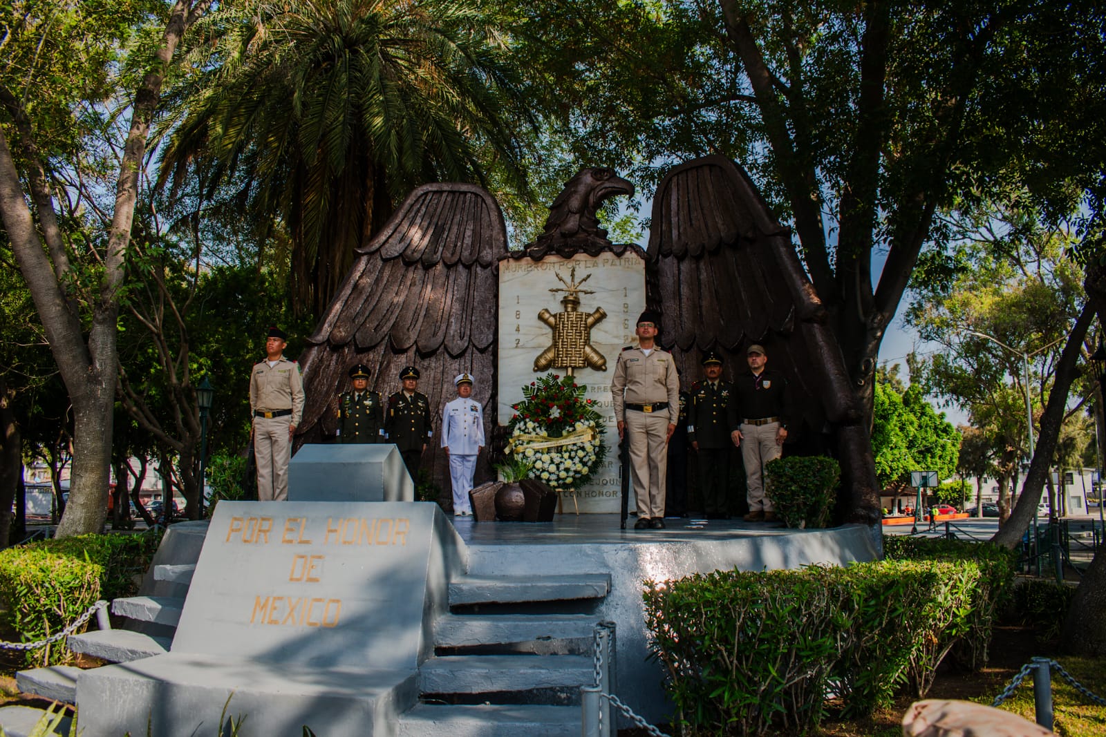 [VIDEO + GALERIA] Conmemoran el 176 aniversario del día de los Niños Héroes