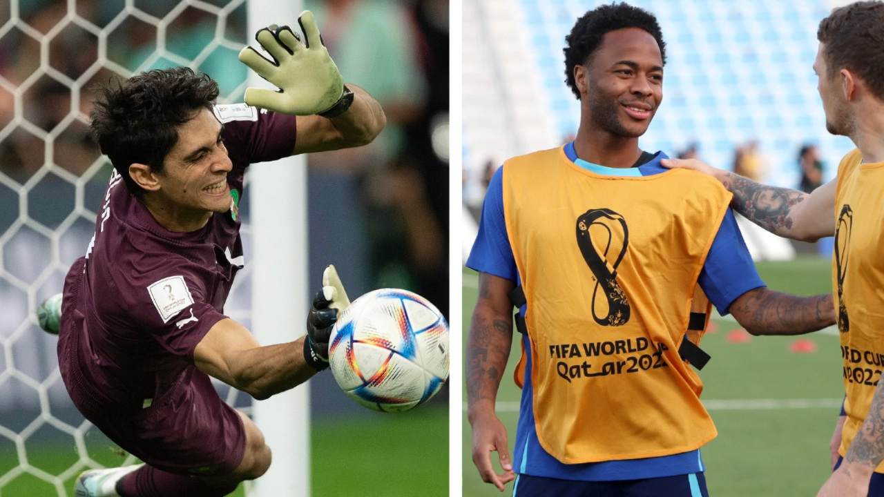 Bono (izq.) y Sterling (der.). Fotos: Twitter @FIFAWorldCup @England