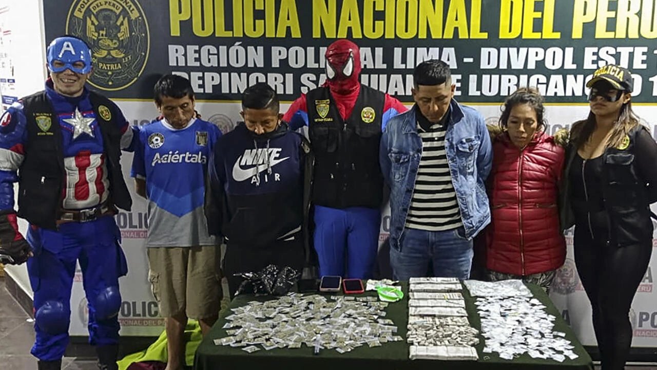 [VÍDEO] “Los Avengers” capturan banda criminal: Perú