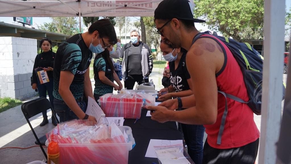 Entrega de números y chips para Medio Maratón Tijuana