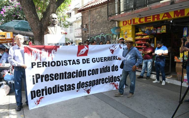 Protestantes por desapariciones similares en enero de este año IFOTO: Web