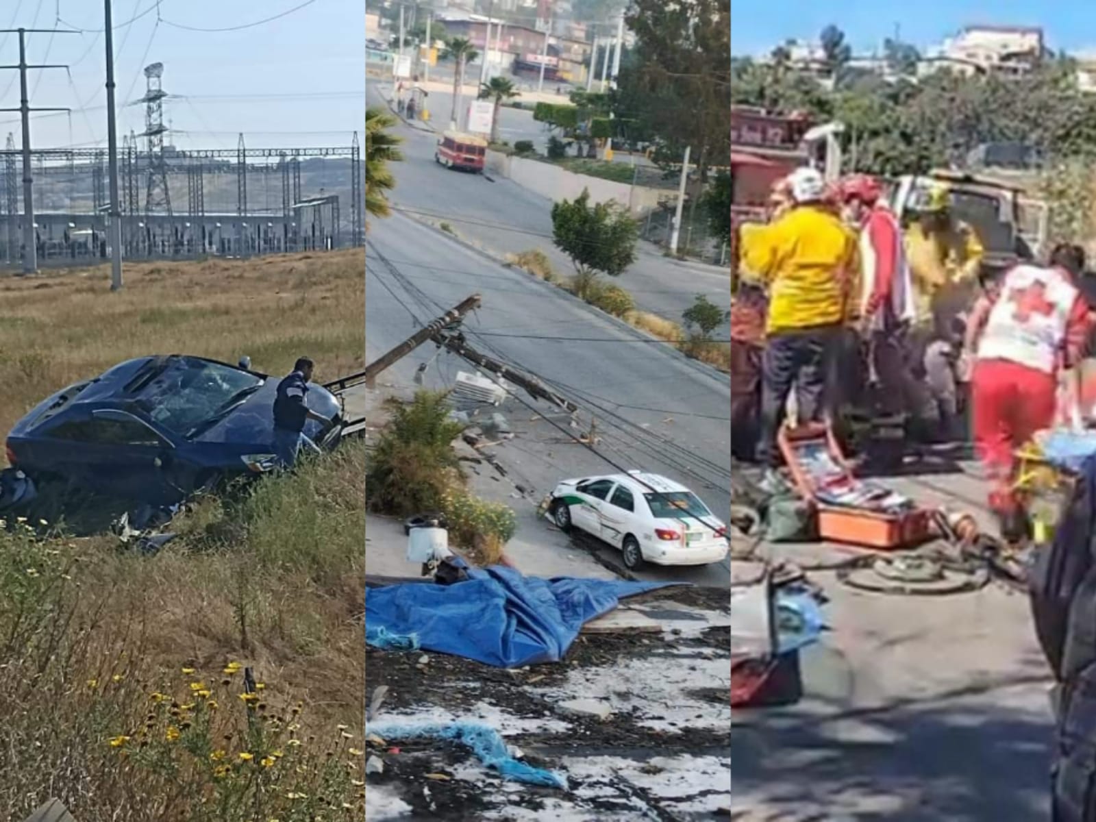 [VIDEO + IMÁGENES] Accidentes del fin de semana en Tijuana