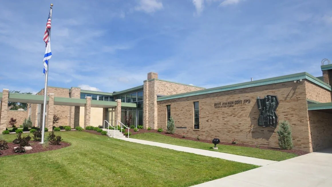 Sinagoga Templo Israel, en Ohio, dónde se llevaría a cabo el tiroteo IFOTO: Web