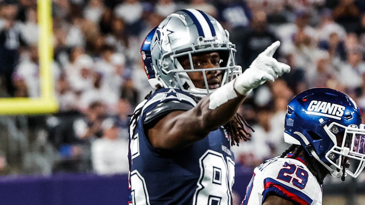 Noah Brown y los Cowboys dieron un gran partido ante Giants en Nueva York. (Foto: Twitter @dallascowboys)