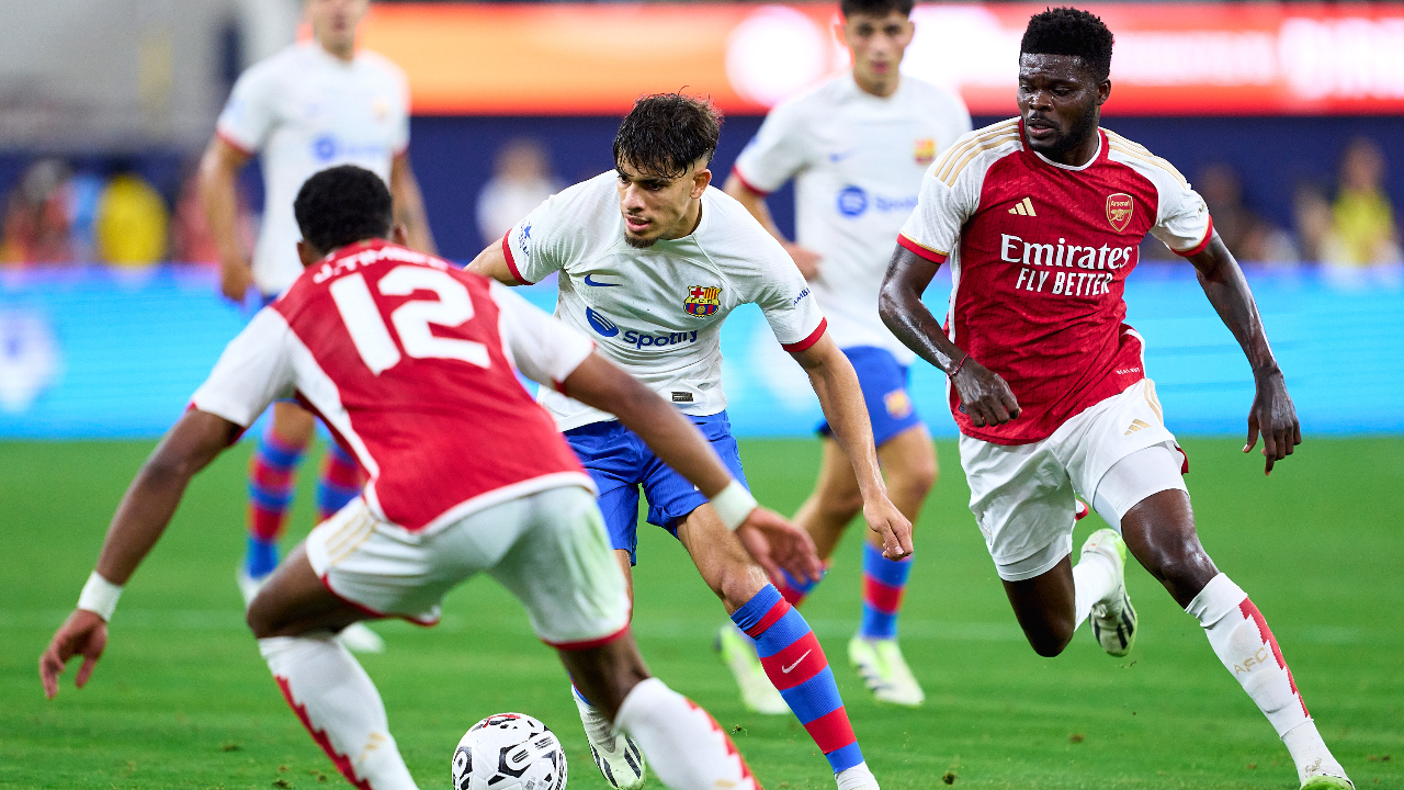 Arsenal se llevó el triunfo ante el Barça tras un partidazo en el SoFi Stadium