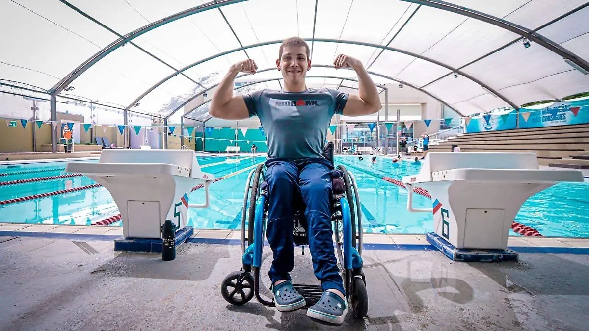 Francisco Postlethwaite termina cuarto en la Copa Mundial de Paratriatlón en Japón