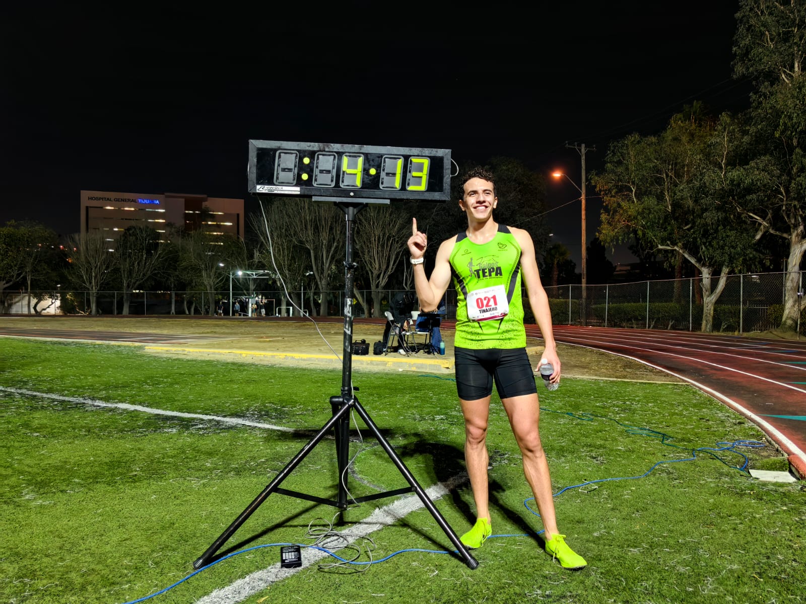 “Sabía que la carrera iba ser para nosotros”: Israel Tinajero, ganador de La Milla Internacional de Tijuana