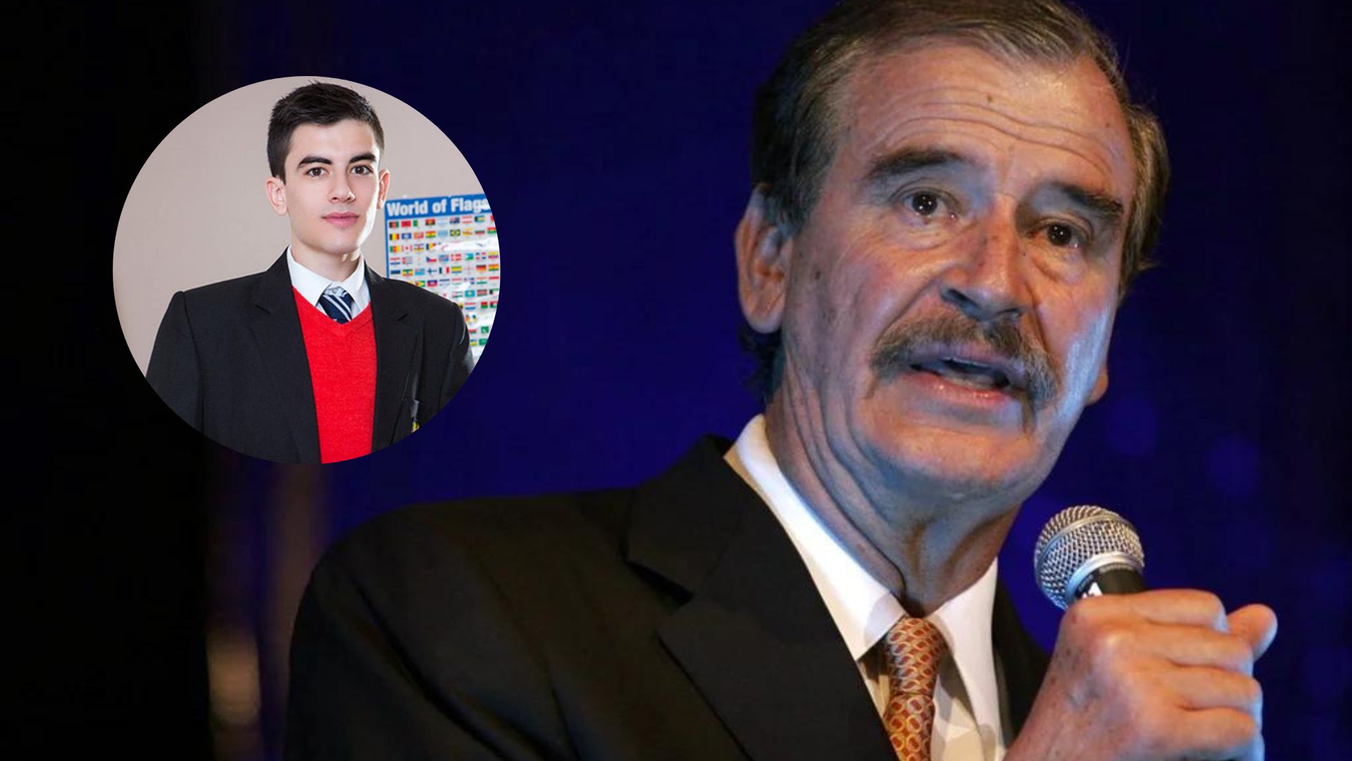 Vicente Fox confunde a actor porno con sobrino de AMLO