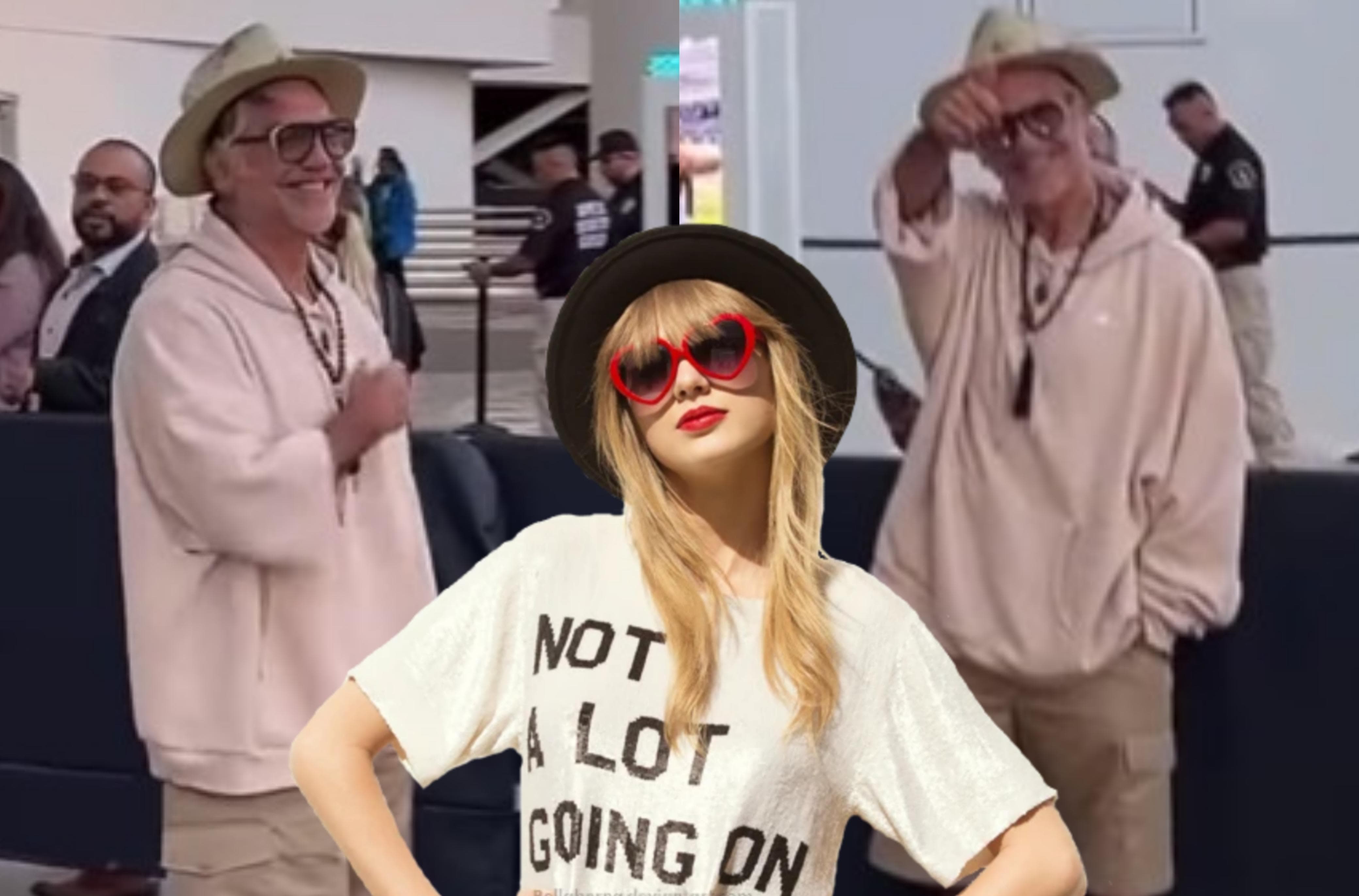 Alejandro Fernández asiste al concierto de Taylor Swift